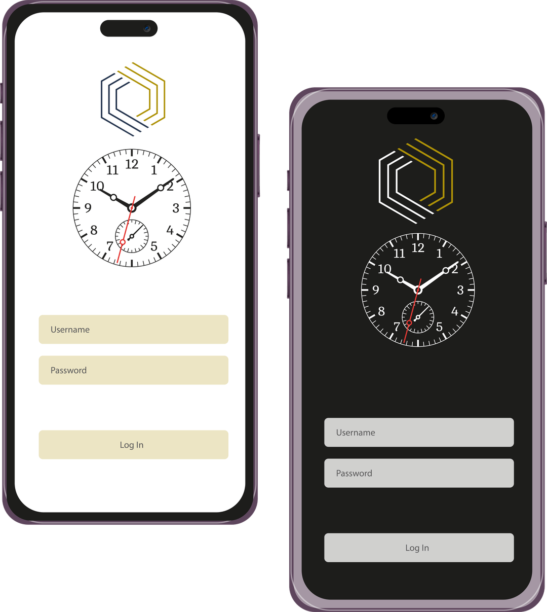 JobDiva mobile app screens